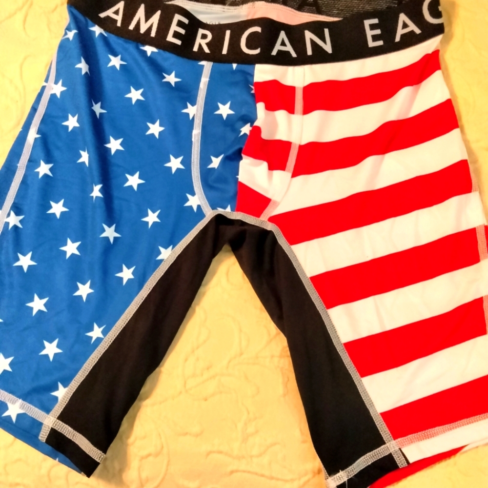 American Eagle Outfitters Patriotic long briefs